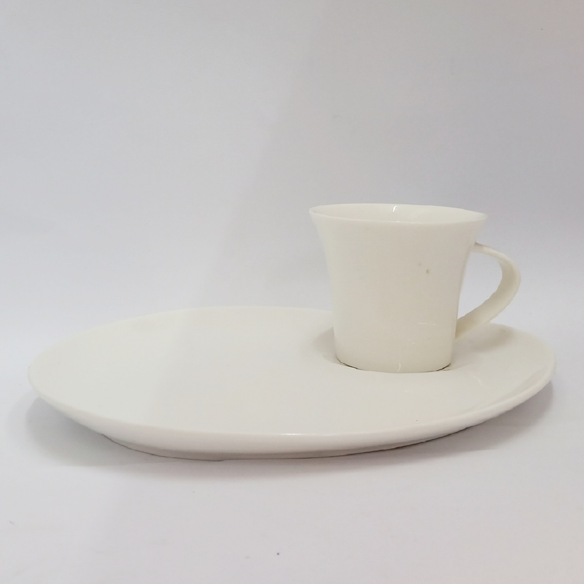 Coffee Cup Set 9.5in plate + 170ml